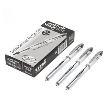 UNI 直液式走珠笔太空走珠笔0.8MM UB-200 黑色