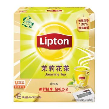 立顿 袋泡茶 茉莉茶包商用装S100，12X100X2g