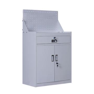 京图尚冠 一抽带挂板工具柜720×420×1230mm，灰白色 JG219