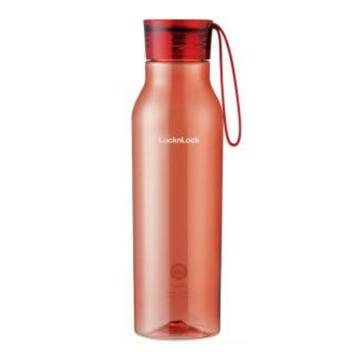 乐扣乐扣 LOCK&LOCK ECO BOTTLE水杯塑料水杯运动夏天便携杯子Tritan健身杯 550ml 粉红色 ABF644PIK