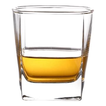 功成狮 四方杯，HFSFB-L270ml，透明玻璃杯 270ml，大四方杯 GUFD0534