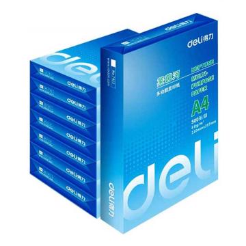 deli/得力 莱茵河复印纸/打印纸A4-80g-(8包/箱) 7413（整箱为7414）