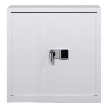 中兴 矮柜钢制柜员工柜密码锁防盗柜子厚度0.9mm 900*420*925mm 白色 QLZX149