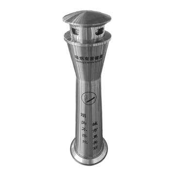 功成狮 不锈钢灭烟桶，小蛮腰烟灰柱直径328mm*高1060mm GJRA0189