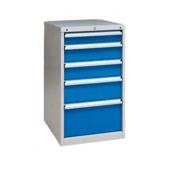 信高 固定式工具柜，(五个抽屉)100kg，灰色 XB90AN-5SG