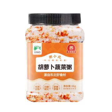 北纬 北纬45 胡萝卜蔬菜粥罐装丨1kg/罐 BW010