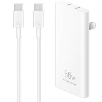 HUAWEI/华为 氮化镓超薄充电器（Max66W）含0.5米线缆 P0009