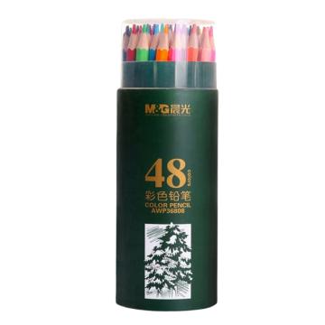 MG 筒装油性彩铅48色/筒装 AWP36808
