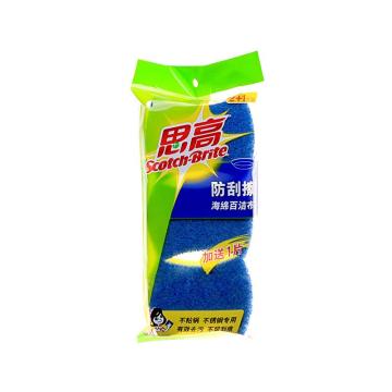 3M 思高防刮擦海绵百洁布 思高6233