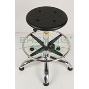 力点 防静电工作凳PU聚氨酯发泡 调节高度570~810mm(散件不含安装） FH-825121-ESD