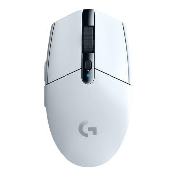 Logitech/罗技 无线鼠标LIGHTSPEED 游戏鼠标 轻质便携 G304 白