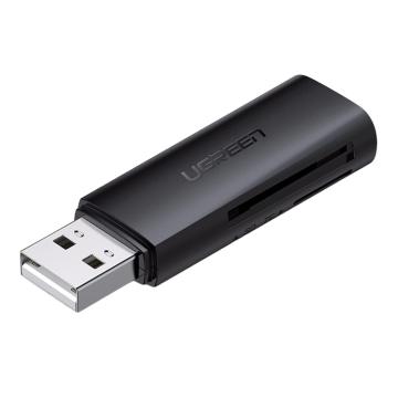 绿联 读卡器USB3.0转 SD+TF读卡器 60722