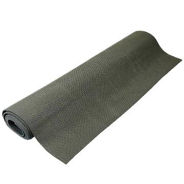 Raxwell S型镂空加密PVC疏水防滑垫单刮刀防滑花纹 厚度4.5mm 幅宽0.9m*长度1m灰色 RJMH0024