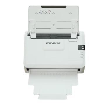 方正 扫描仪 自动彩色双面馈纸式扫描 32页/64面/分钟 S2130 白色