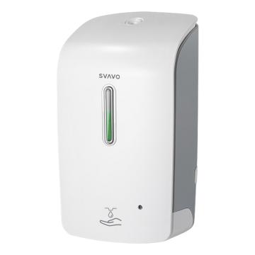 瑞沃 立式滴液皂液器1000ml PL-151055白+灰
