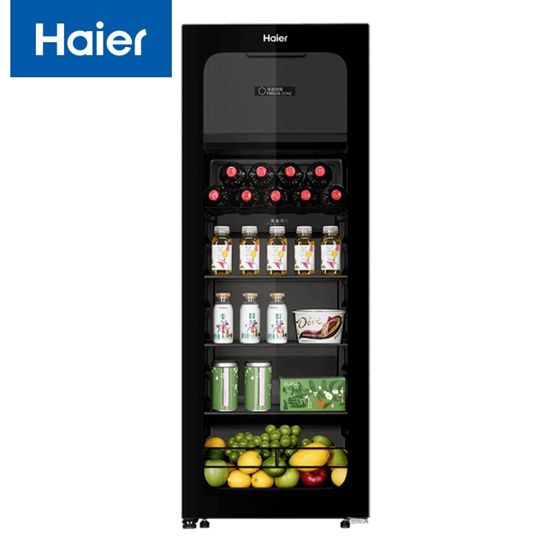 HAIER/海尔 立式双温冰吧，容积136L，1级能效，定频，直冷 LC-136LHESD1