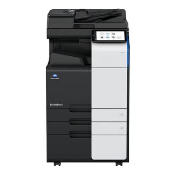 KONICA MINOLTA A3+ 黑白高速多功能复合机，含原装工作台+1年原厂服务 bizhub301i+输稿器+双纸盒+落地装订50页