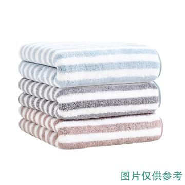 SANLI 面巾成人洗脸擦头干发洗澡家用 纯棉吸水不掉毛