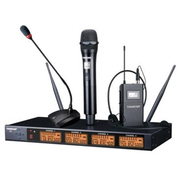 得胜 UHF无线麦克风 X4（含X4-TL四只）