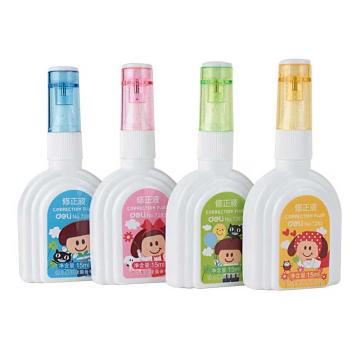 deli/得力 修正液涂改液改正液混色 15ml 7283/