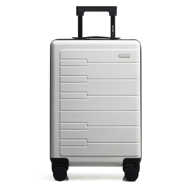 OIWAS 磨砂抗压 干湿分类收纳旅行箱64L/ABS+PC OCX6810-24白色