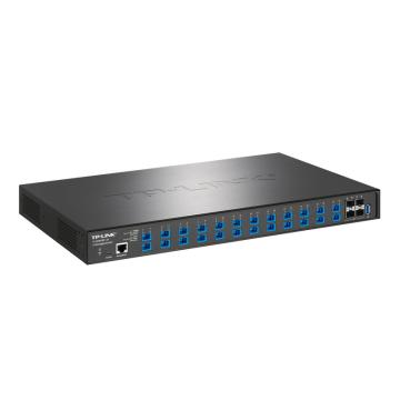 TP-LINK/普联 光口交换机万兆上联三层网管交换机（24个千兆SC光口+4个万兆SFP+口） TL-SH5428F-2A