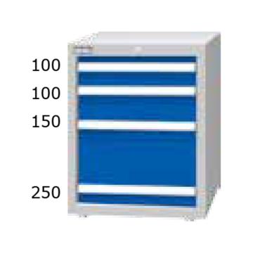 天钢 重量型工具柜，高H×宽W×深D:700×566×607，抽屉荷重(kg):100kg EA7042