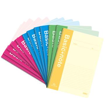 deli/得力 螺旋本笔记本（A5）50页 7682