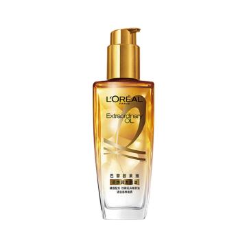 欧莱雅 护发精油 奇焕润发小金甁100ml(一件代发)