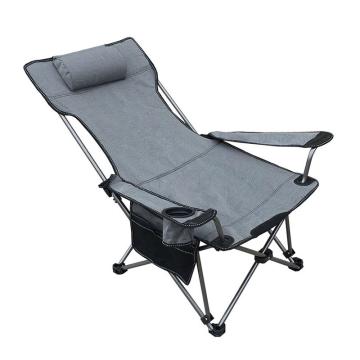 三极户外 户外折叠躺椅沙滩椅50*50*80 TP8845 灰色全布