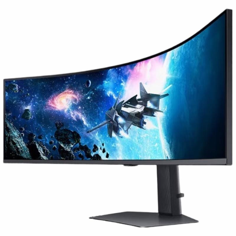 SAMSUNG/三星 电脑显示器/49英寸/5K分辨率/曲面带鱼屏/HDR400/120Hz高刷/Type-C/内置音响/超宽分屏KVM S49C950UAC
