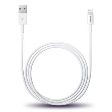 PISEN/品胜 1000mm数据线（适用苹果数据线 X/8/7/6S/5s手机）白色 AL05-1000 苹果线