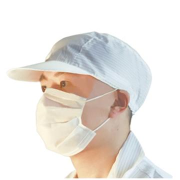 华涌 防静电工帽男式 白色 HC-205
