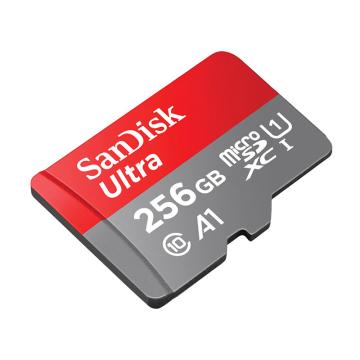 SanDisk/闪迪 TF（MicroSD）存储卡U1 C10 A1 至尊高速移动版 读速150MB/s SDSQUNI-256G-ZN3MN