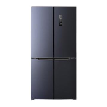 SKYWORTH/创维 十字对开门冰箱，星耀灰，变频，1级能效，风冷，容积425L BCD-425WXPSC