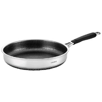 喜时 网罗 三层钢网红不粘煎锅26cm C1303