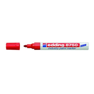 edding 金属油漆笔红色 EDDING8750
