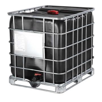 Raxwell 吨桶黑，1000L，产品尺寸:1200×1000×1150mm，口径150mm RSBP0060