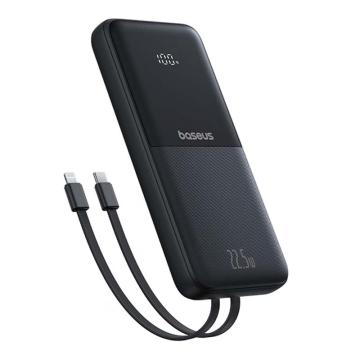 倍思 移动电源 PPJP311 极充数显双线10000mAh 22.5W 黑色