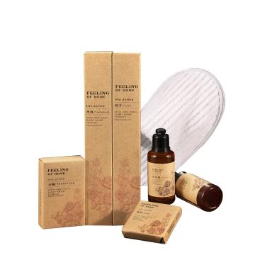 蓝卡诺 一次性洗漱用品7件套 香皂/浴帽/沐浴露/洗发露/梳子/牙具/拖鞋