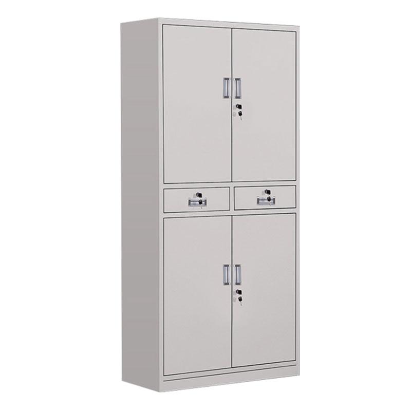 悦山 铁二斗文件柜0.4mm冷轧钢板/850*390*1800 YSOA1fo10-04HB