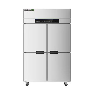 圣托 立式四门冷冻冰箱，容积900L，定频直冷 STL-GK24