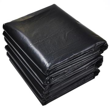 Raxwell 加厚垃圾袋70*80cm 黑色，双面3丝 50只/包，20包/袋 RJRP0003