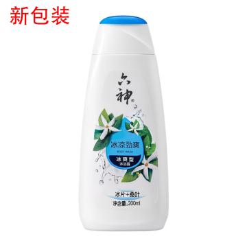 六神 冰凉劲爽沐浴露 200ml 20487