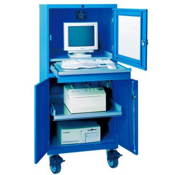 锐德 工业电脑柜，外形尺寸(mm):800W×650D×1750H，1层抽拉层板，聚氨酯脚轮 CPD-6