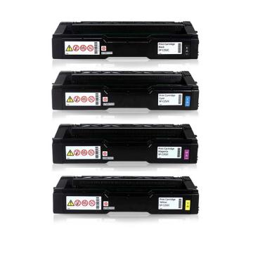 RICOH/理光 标准容量墨粉盒，SP 适用C252DN/C252SF黑红青黄四色一套 C252C型