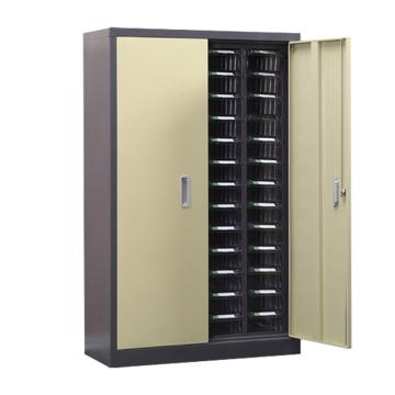 功成狮 抽屉式零件柜，52抽透明带门，长宽高尺寸:778×360×1142mm GHST0022