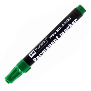 GEEMARKER 单头油性记号笔2-3mm 工业标记 G-1220 绿色