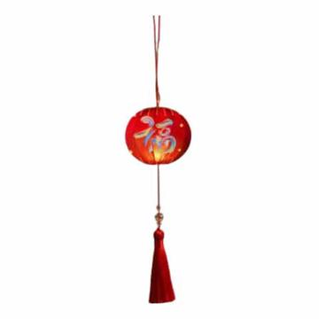 功成狮 春节新款小灯笼2026，圆灯笼7.5*5.5cm GFUD2909
