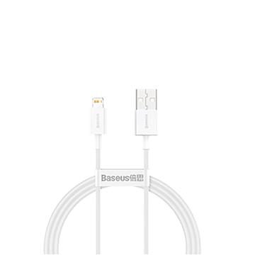 倍思 快充数据线 优胜系列USB to iP 2.4A 2米 白色